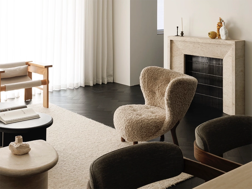 @residenz.bin Contemporary Lounge Chair, Tokyo