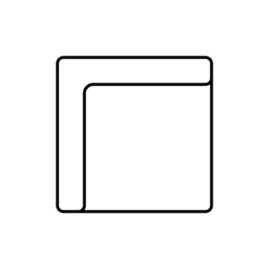 Corner(M) 41.3"/105cm