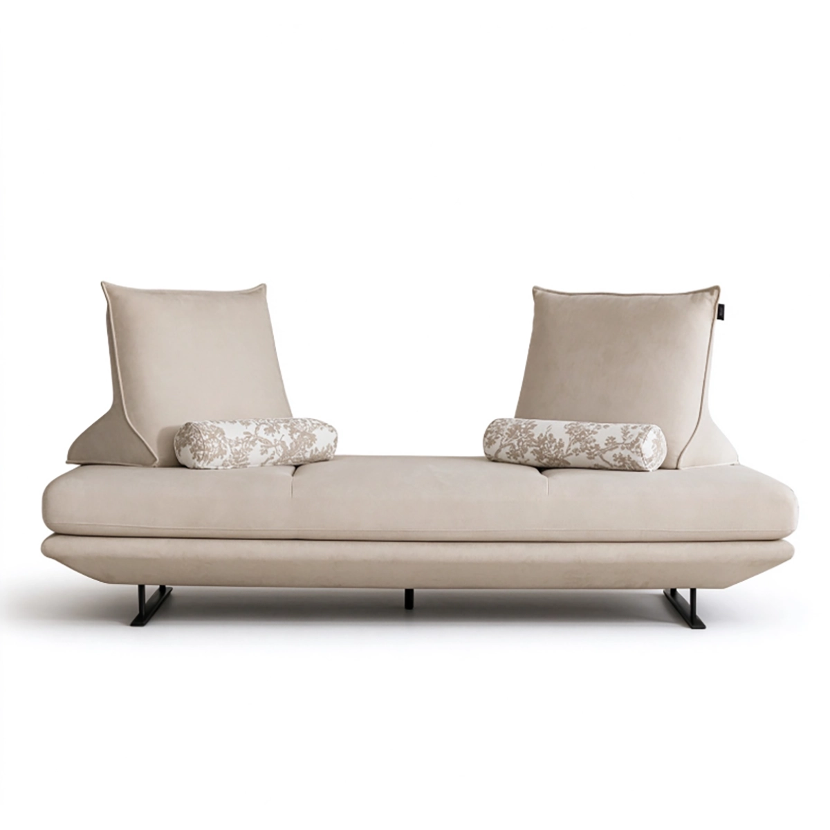 Prado 3-Seater Cotton Linen Flexible Deep Seating Sofa Bed