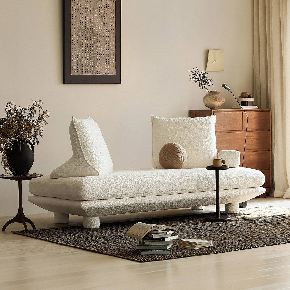 Sosta 3-Seater Teddy Flexible Deep Seating Sofa Bed